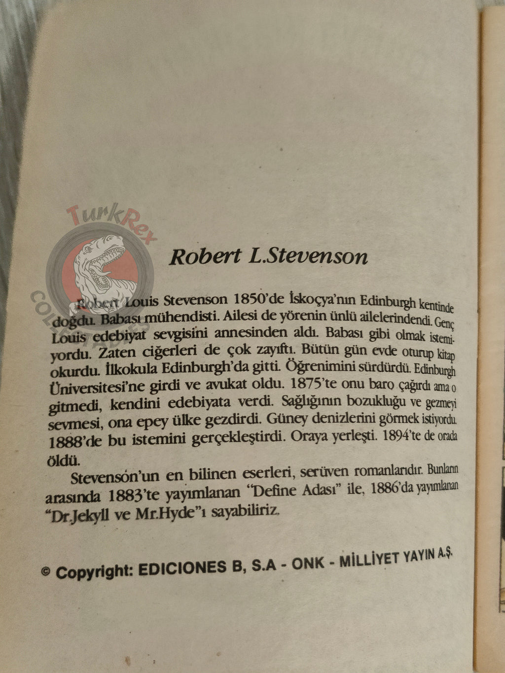 Treasure Island – Robert Louis Stevenson Turkish Comic Turkey Grandes Aventuras