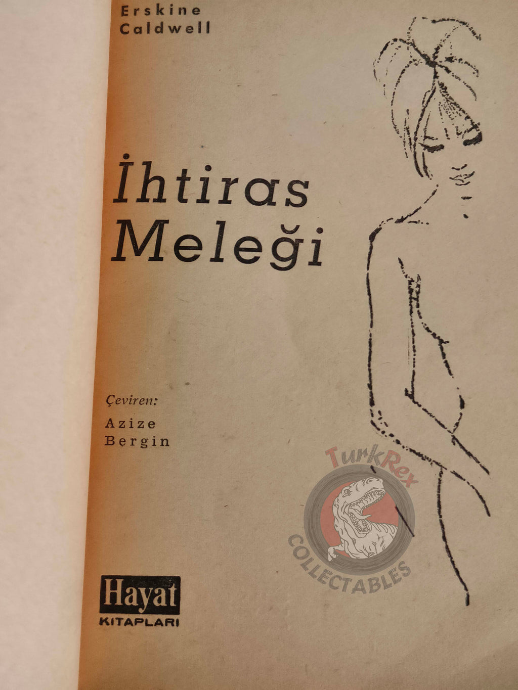 Erskine Caldwell – Claudelle Inglish 1964 1st Turkish Book Turkey