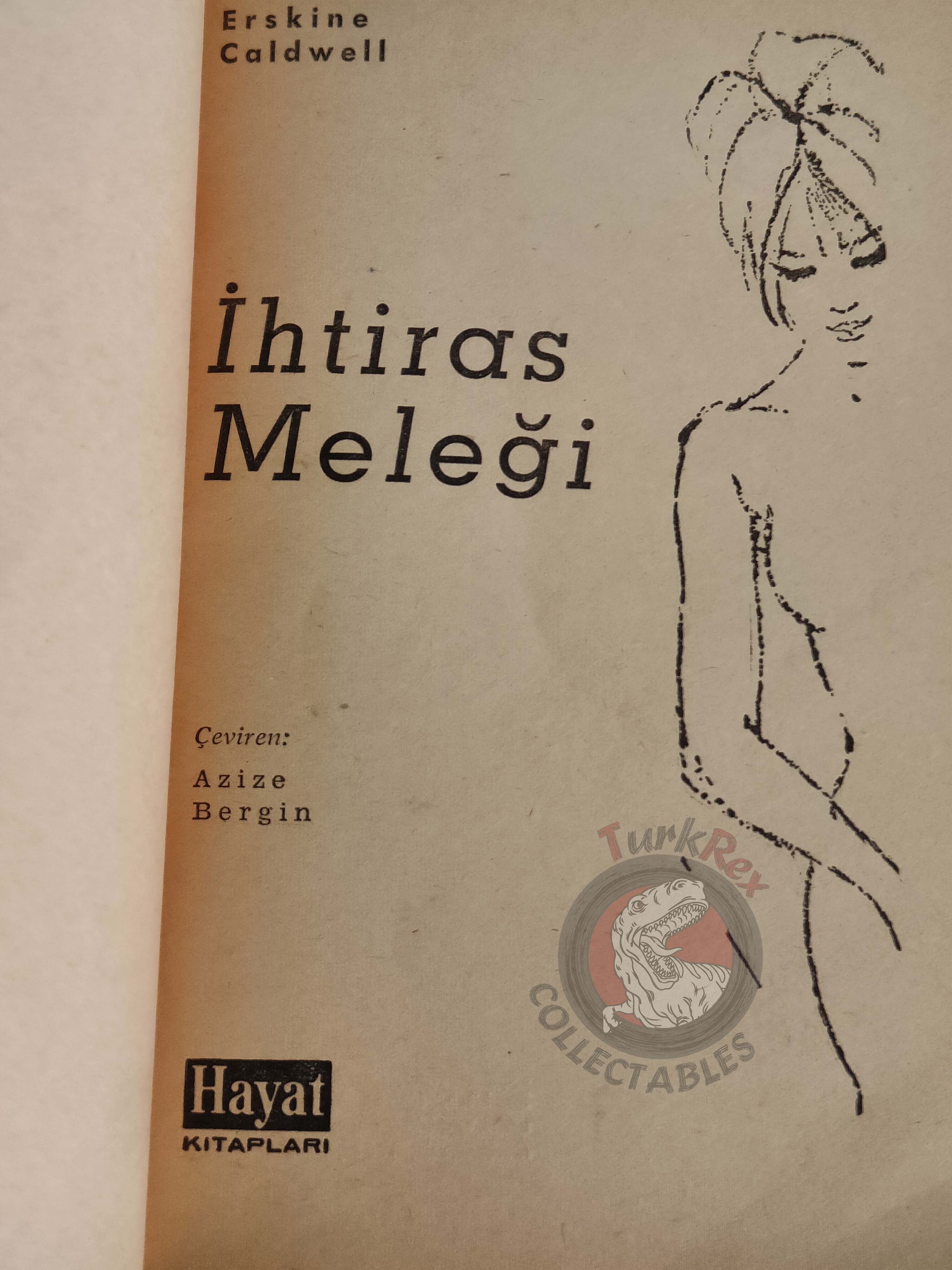 Erskine Caldwell – Claudelle Inglish 1964 1st Turkish Book Turkey