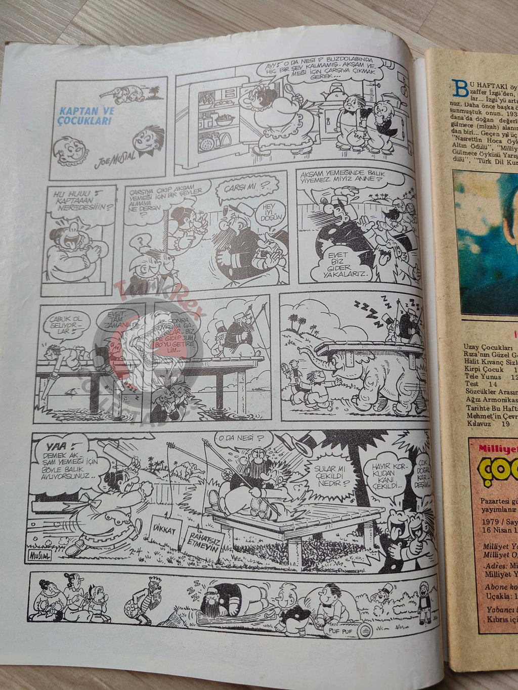 Milliyet Çocuk #16 1979 Turkish Comic Turkey Joyas Literarias Juveniles #57 Fenimore Cooper
