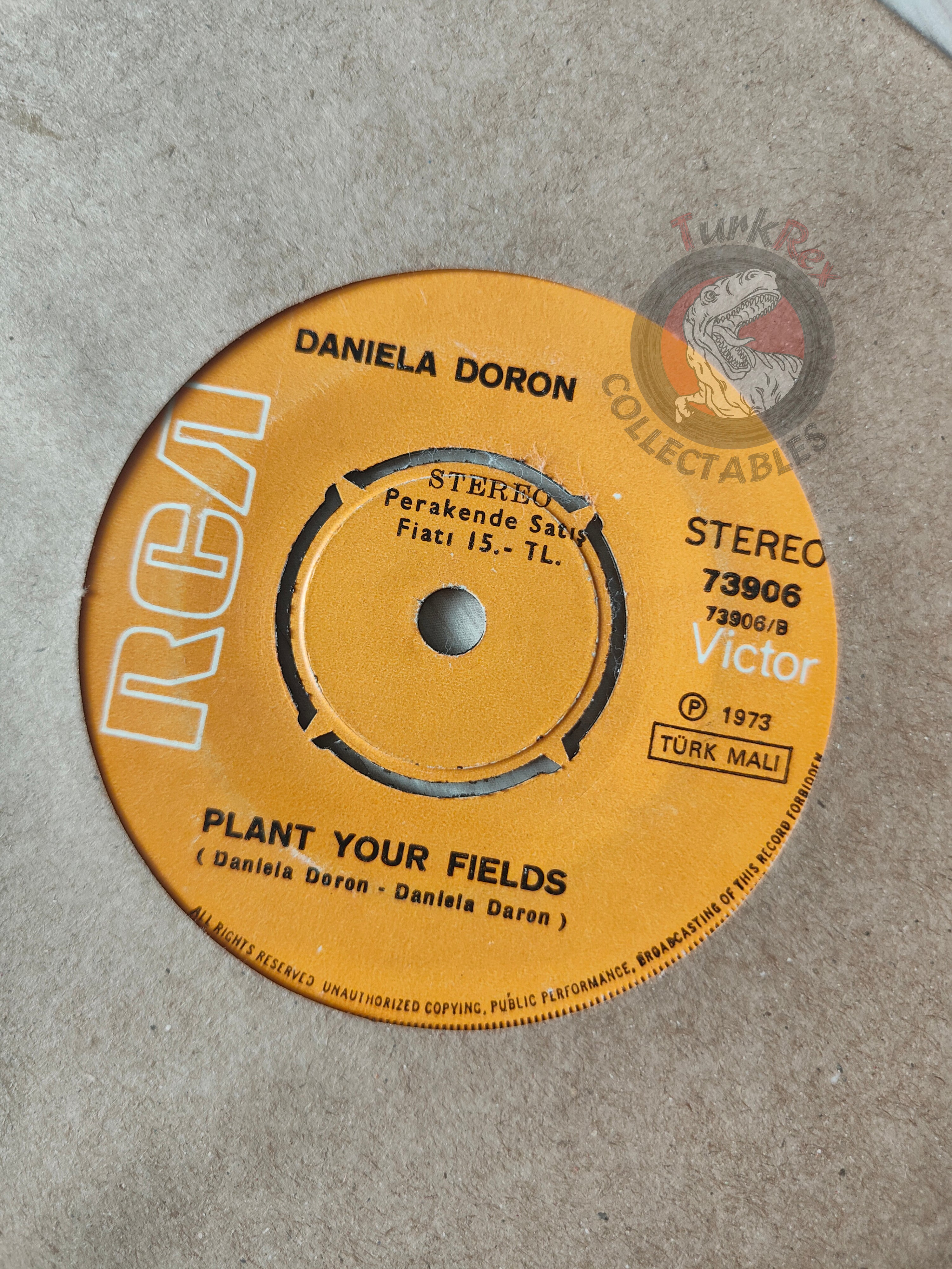 Daniela Doron – İstanbul 7" Turkish Pressing Vinyl Turkey Edition