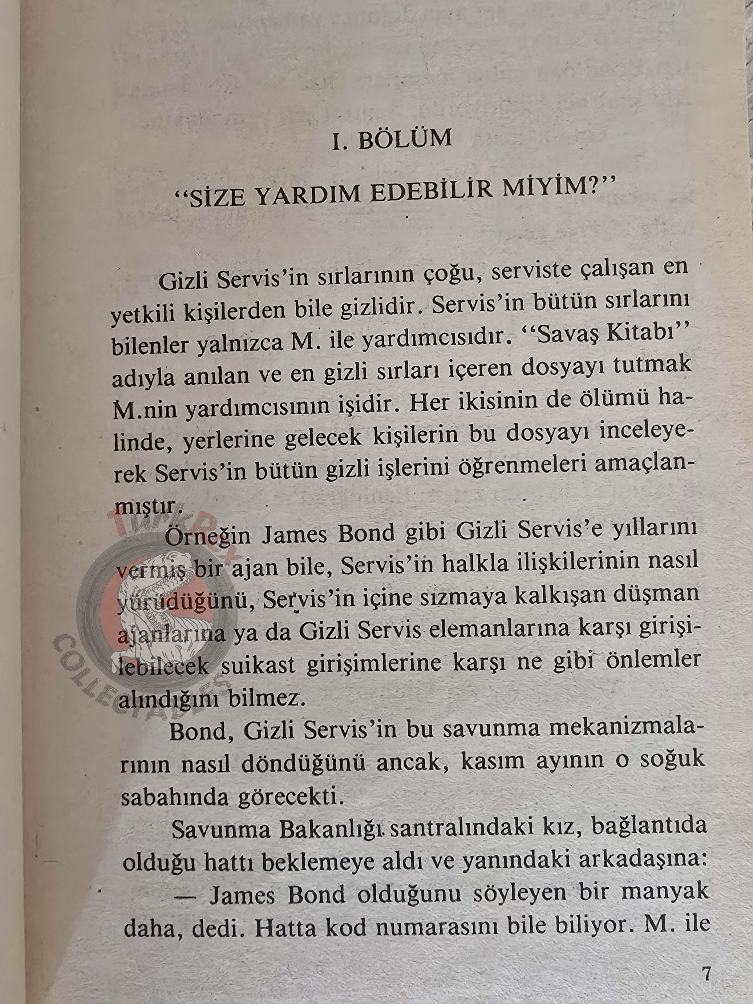 James Bond - The Man With The Golden Gun 1990 Turkish Book Turkey Ian Fleming