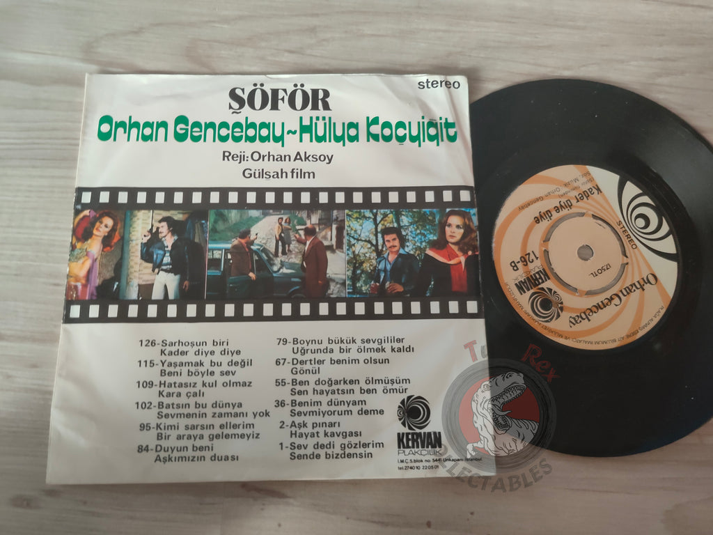 Orhan Gencebay – Sarhoşun Biri 7" Turkish Pressing Vinyl Turkey Edition