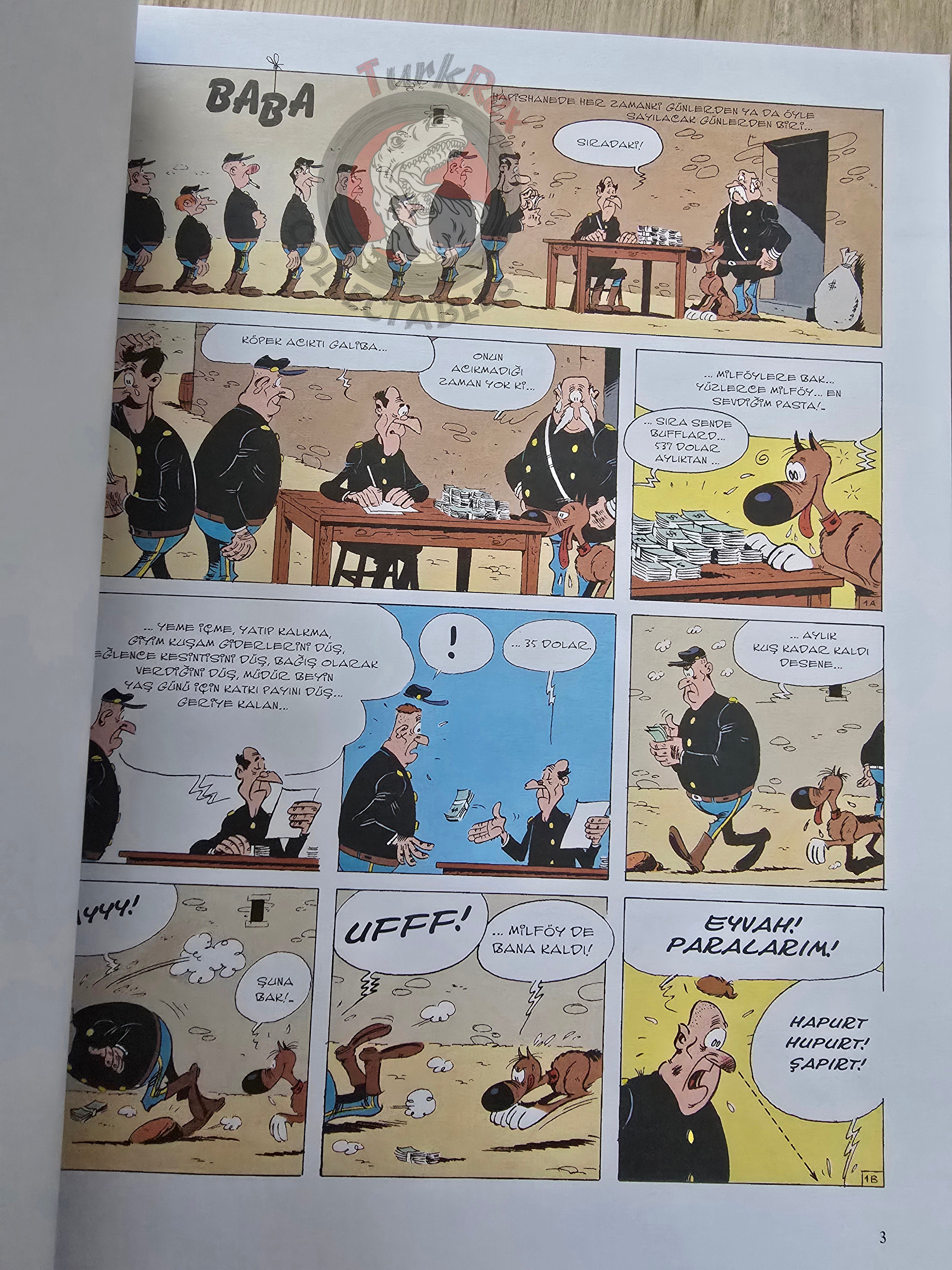 Rantanplan – Le Parrain 2015 Turkish Comic Turkey Lucky Luke