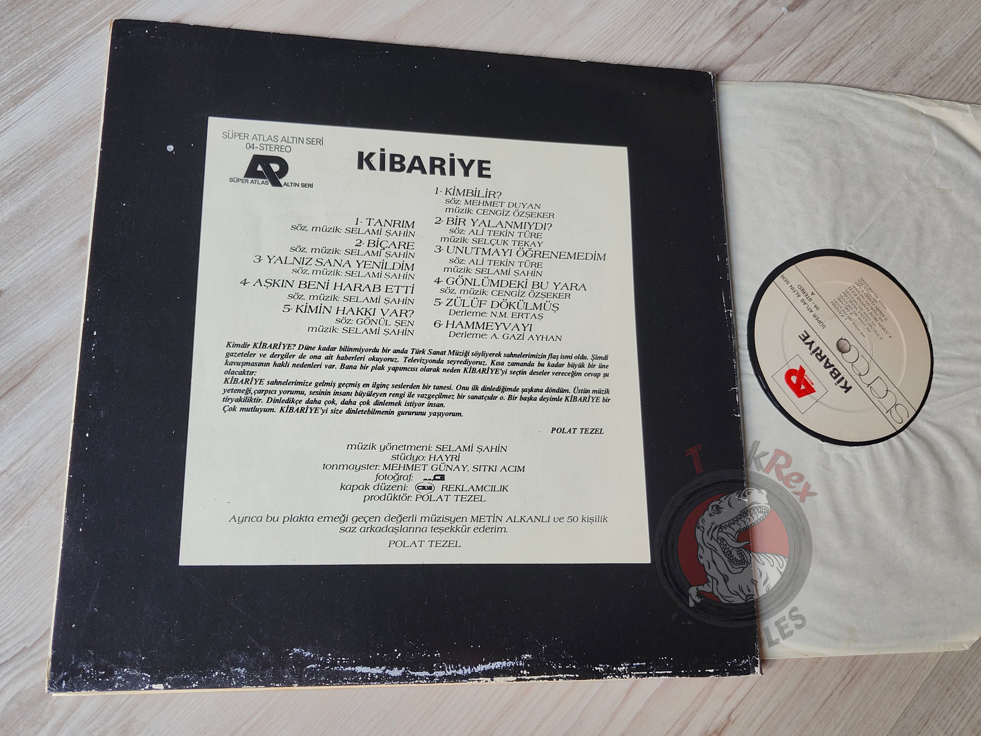 Kibariye – Kibariye Turkish Pressing Signed Vinyl Turkey Edition