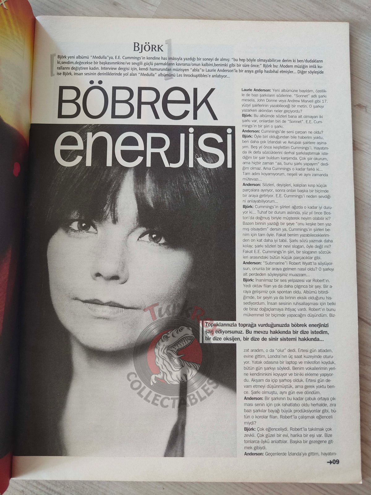 Roll 2005 Björk  R.E.M. Turkish Mag Turkey The White Stripes Sergent Garcia