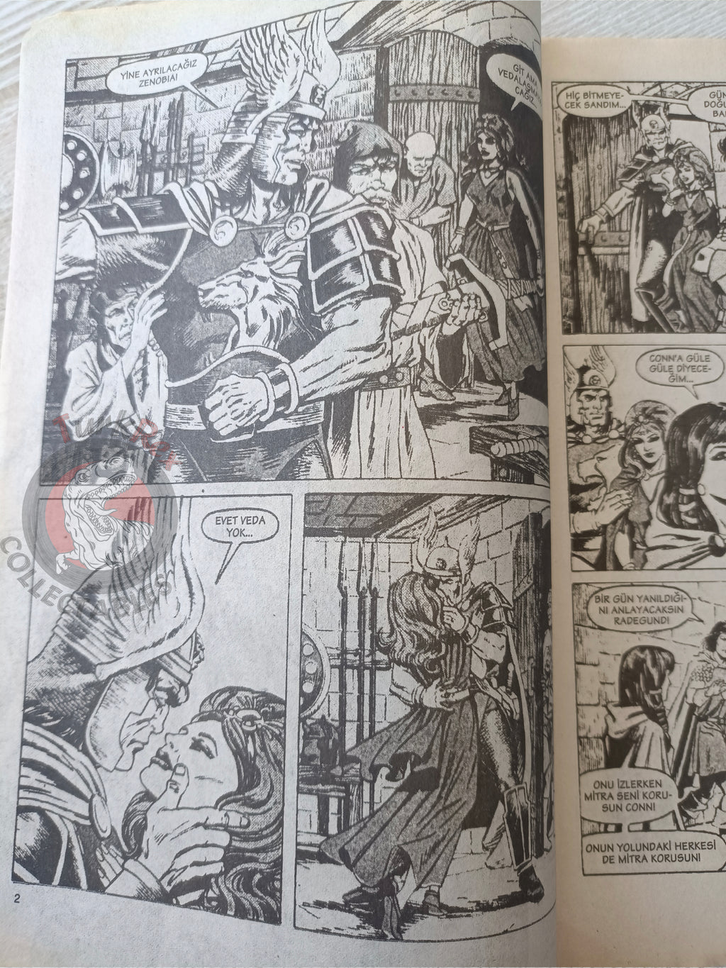 Conan The King #4 2001 Turkish Comic Turkey #35 #36