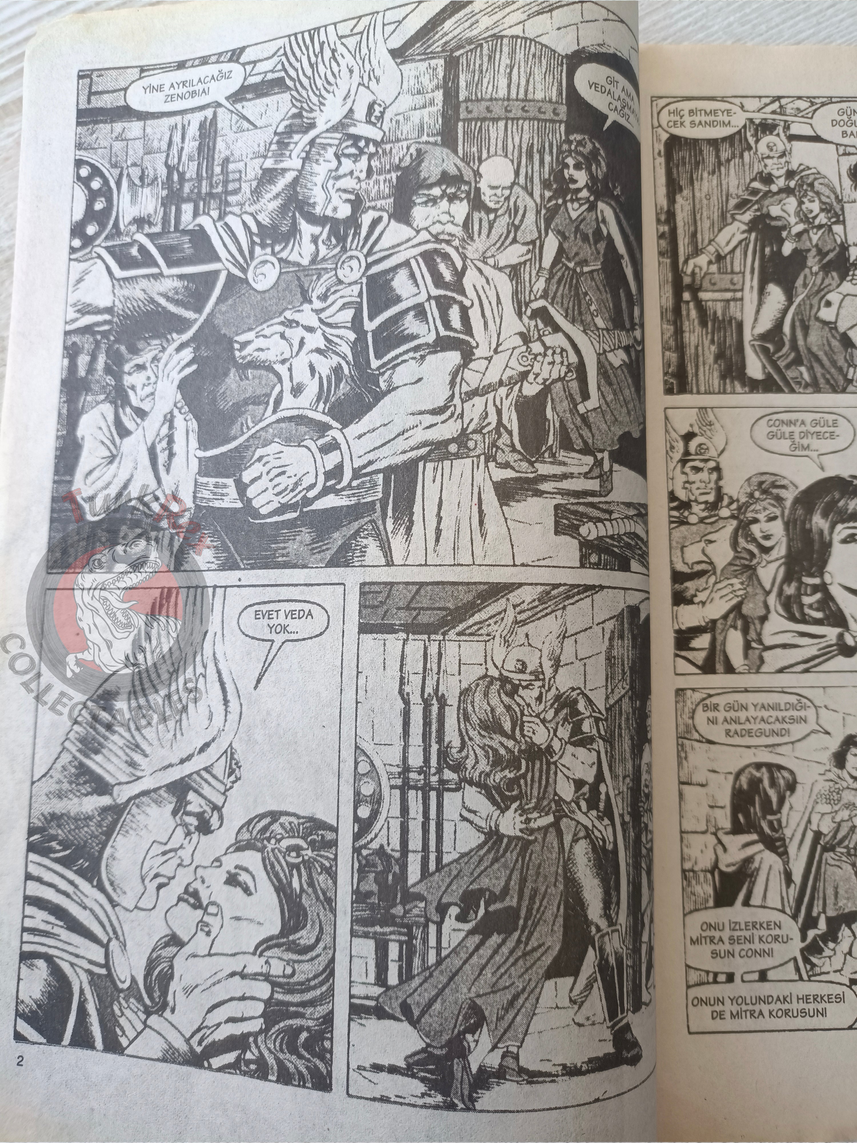 Conan The King #4 2001 Turkish Comic Turkey #35 #36