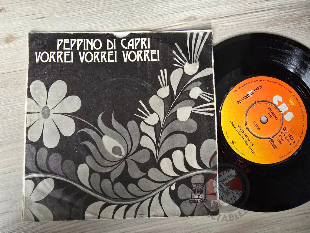 Peppino Di Capri – Non Lo Faccio Più 7" Turkish Pressing Vinyl Turkey Edition