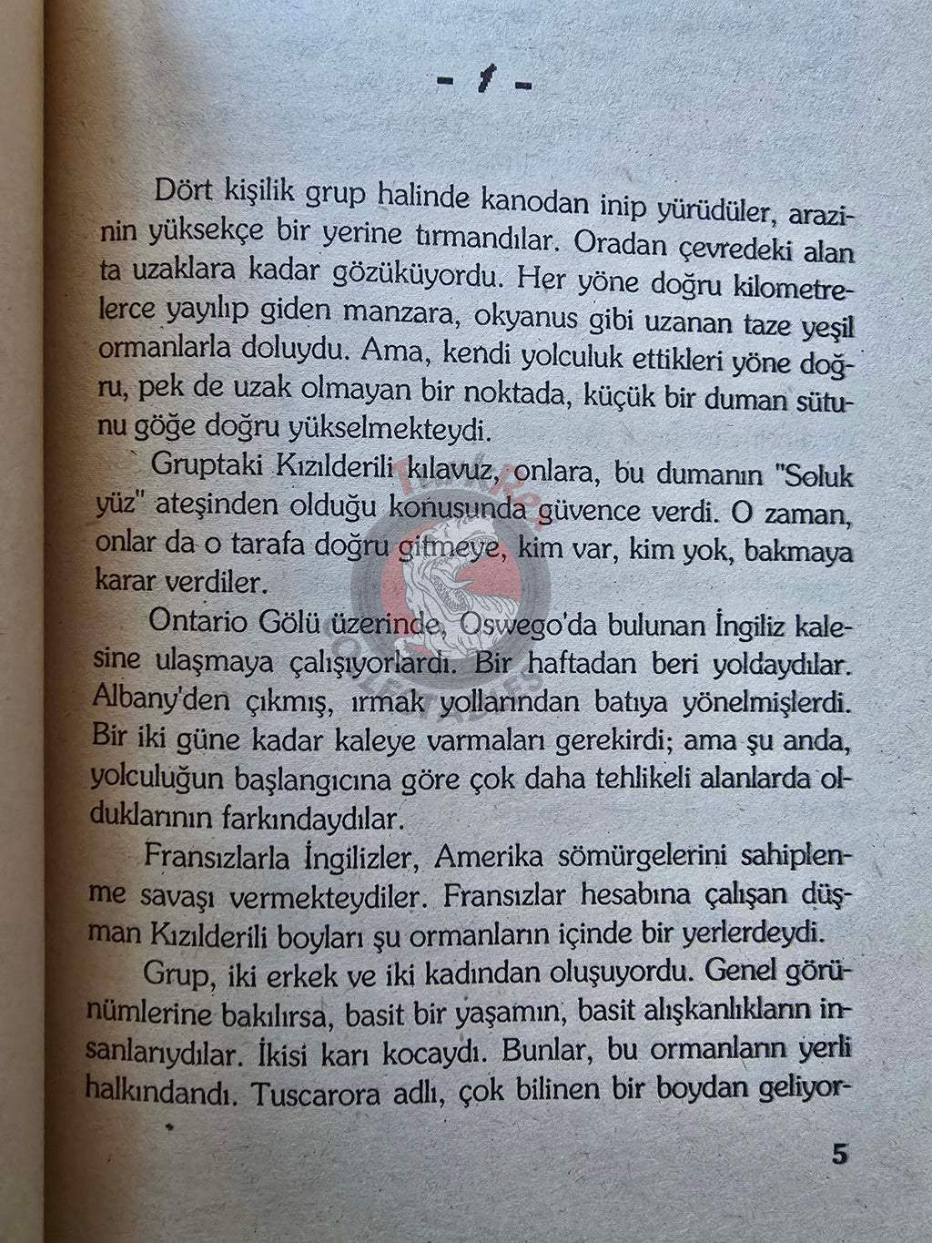 James F. Cooper – The Pathfinder 1995 Turkish Book Turkey