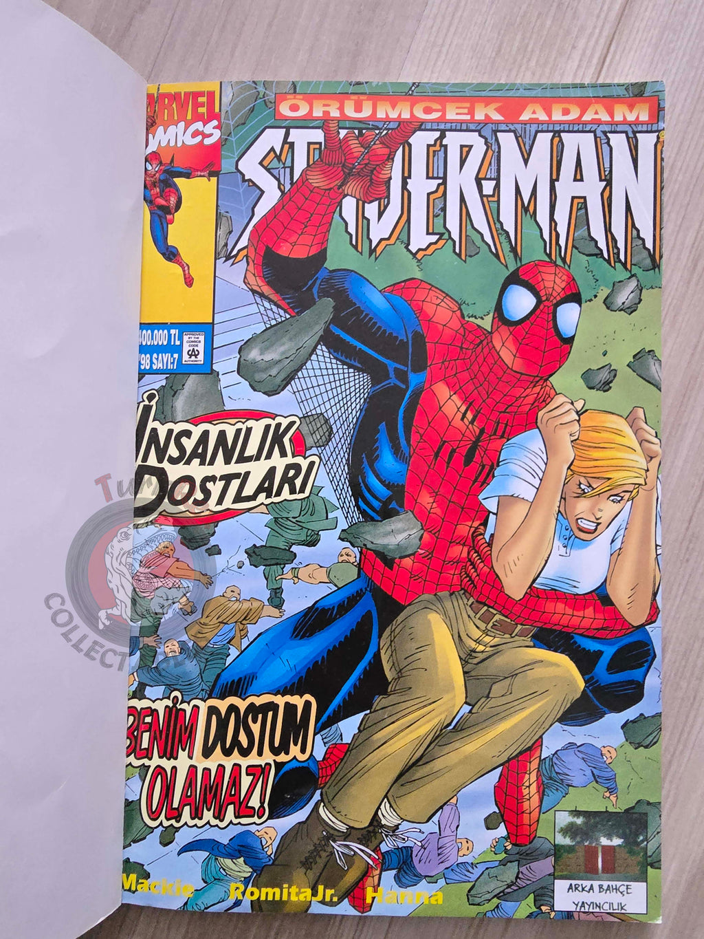 Spider-Man #3 1998 Turkish Comic Turkey Peter Parker #82 #83 #84
