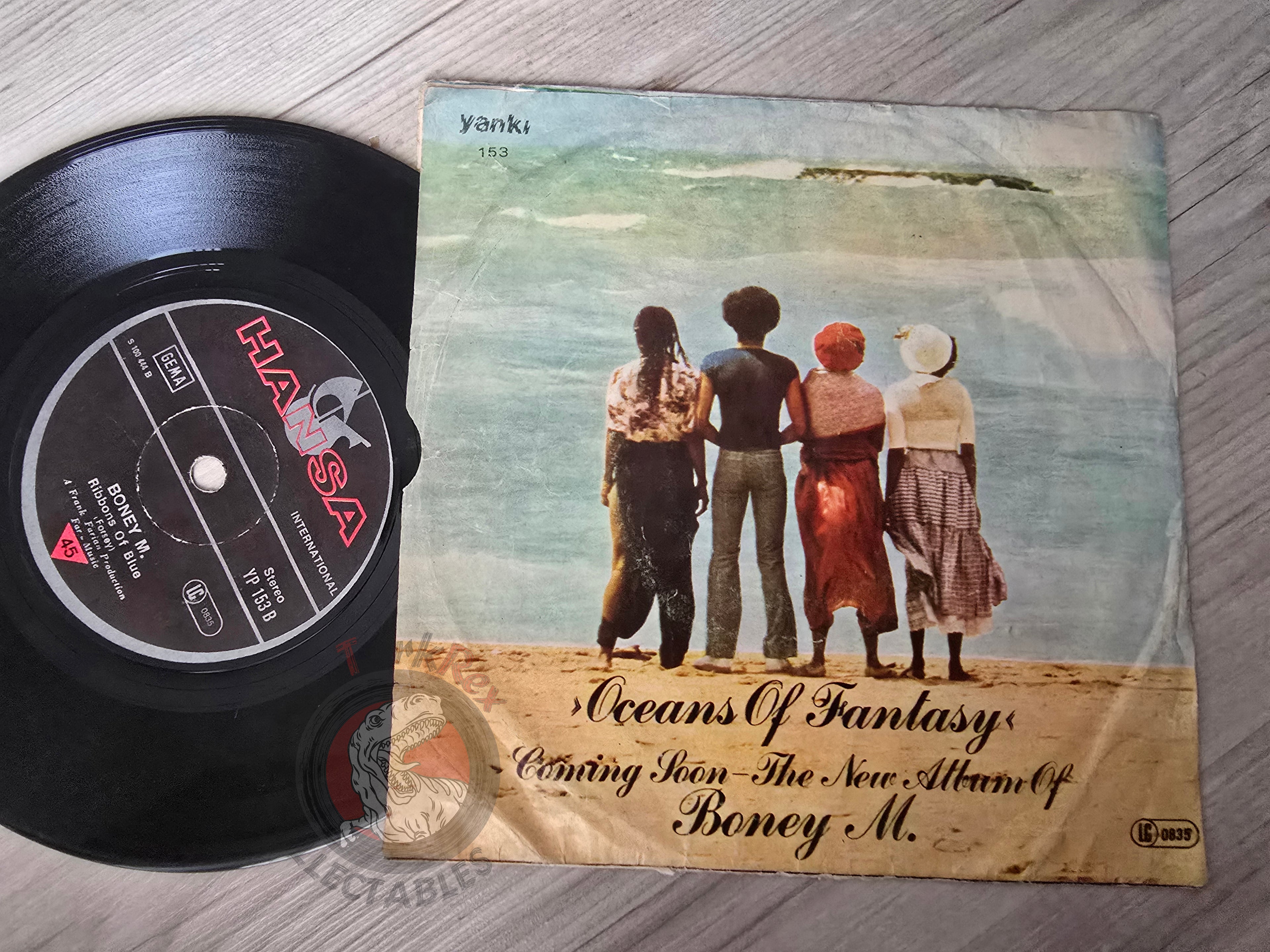 Boney M - Hooray! Hooray! It's A Holi-Holiday 7" Turkish Pressing Vinyl Turkey Edition
