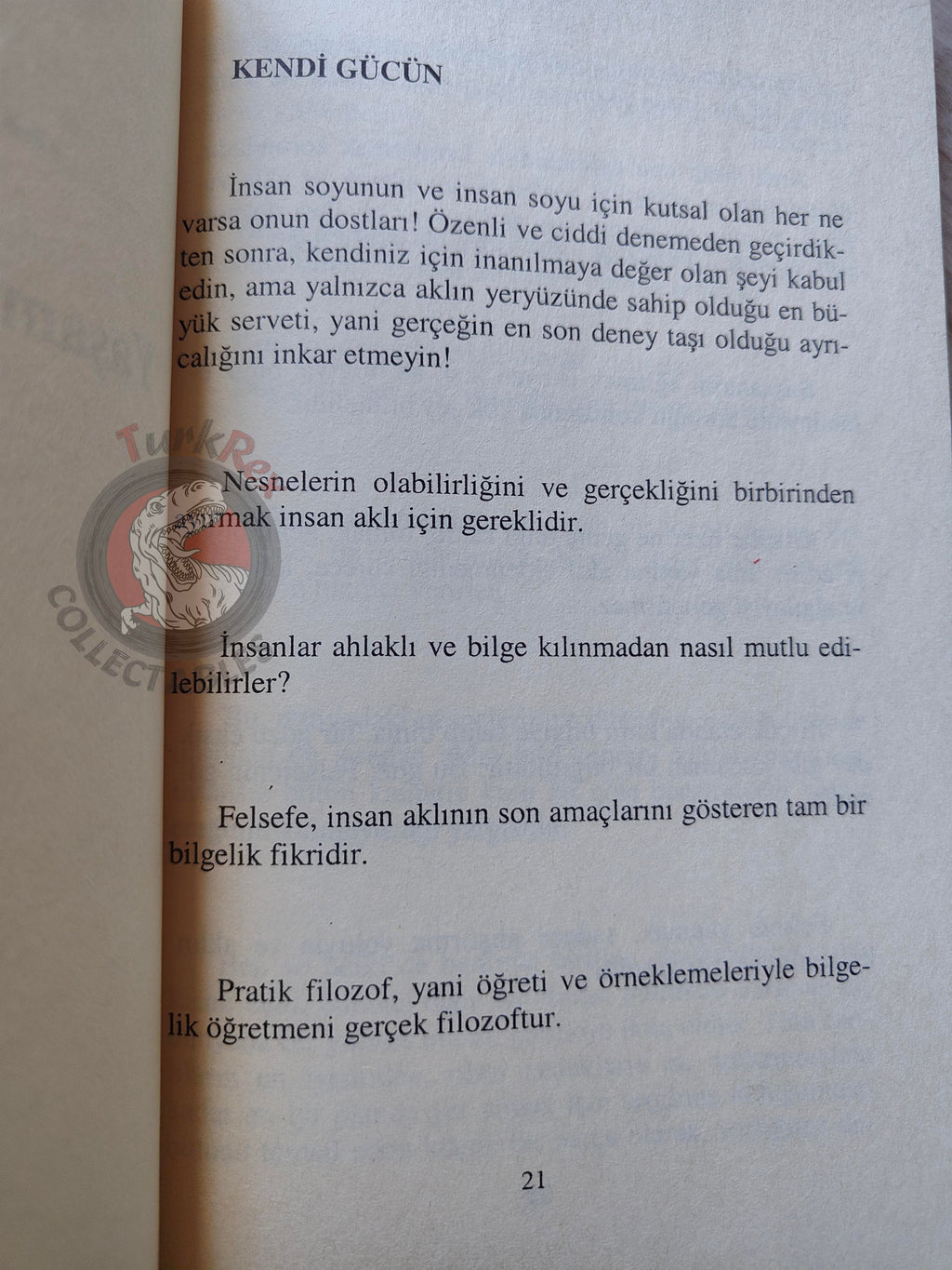 Immanuel Kant – Meaning of Life 2010 Turkish Book Turkey