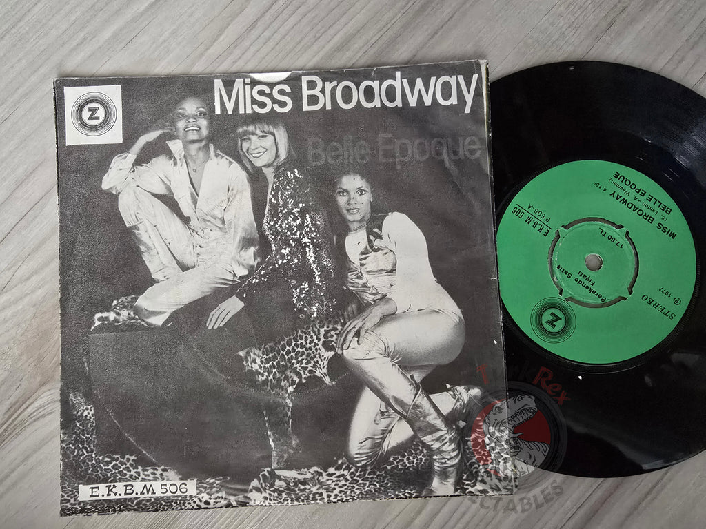 Belle Epoque – Miss Broadway 7" Turkish Pressing Vinyl Turkey Edition