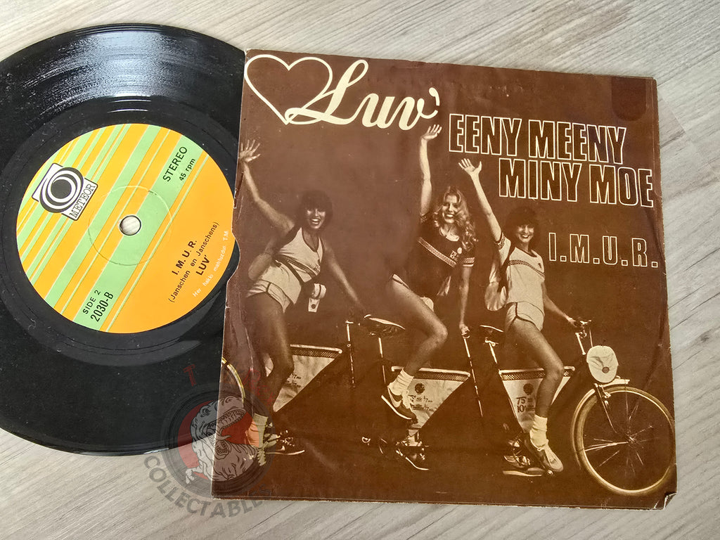 Luv – Eeny Meeny Miny Moe 7" Turkish Pressing Vinyl Turkey Edition