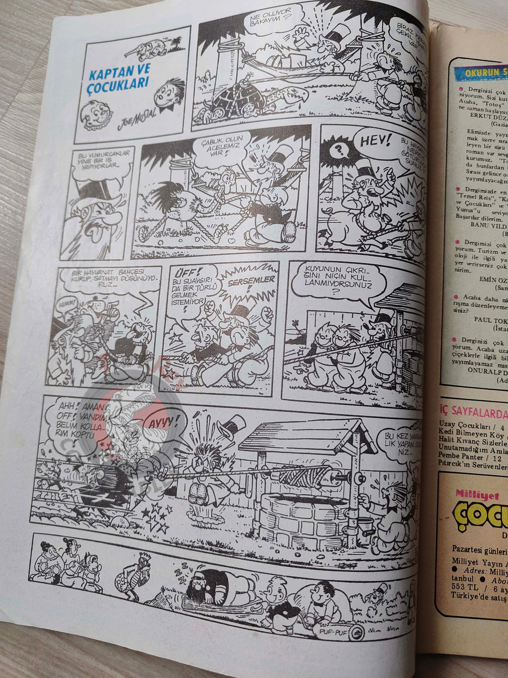 Milliyet Çocuk #24 1979 Turkish Comic Turkey Joyas Literarias Juveniles #78 Jules Verne