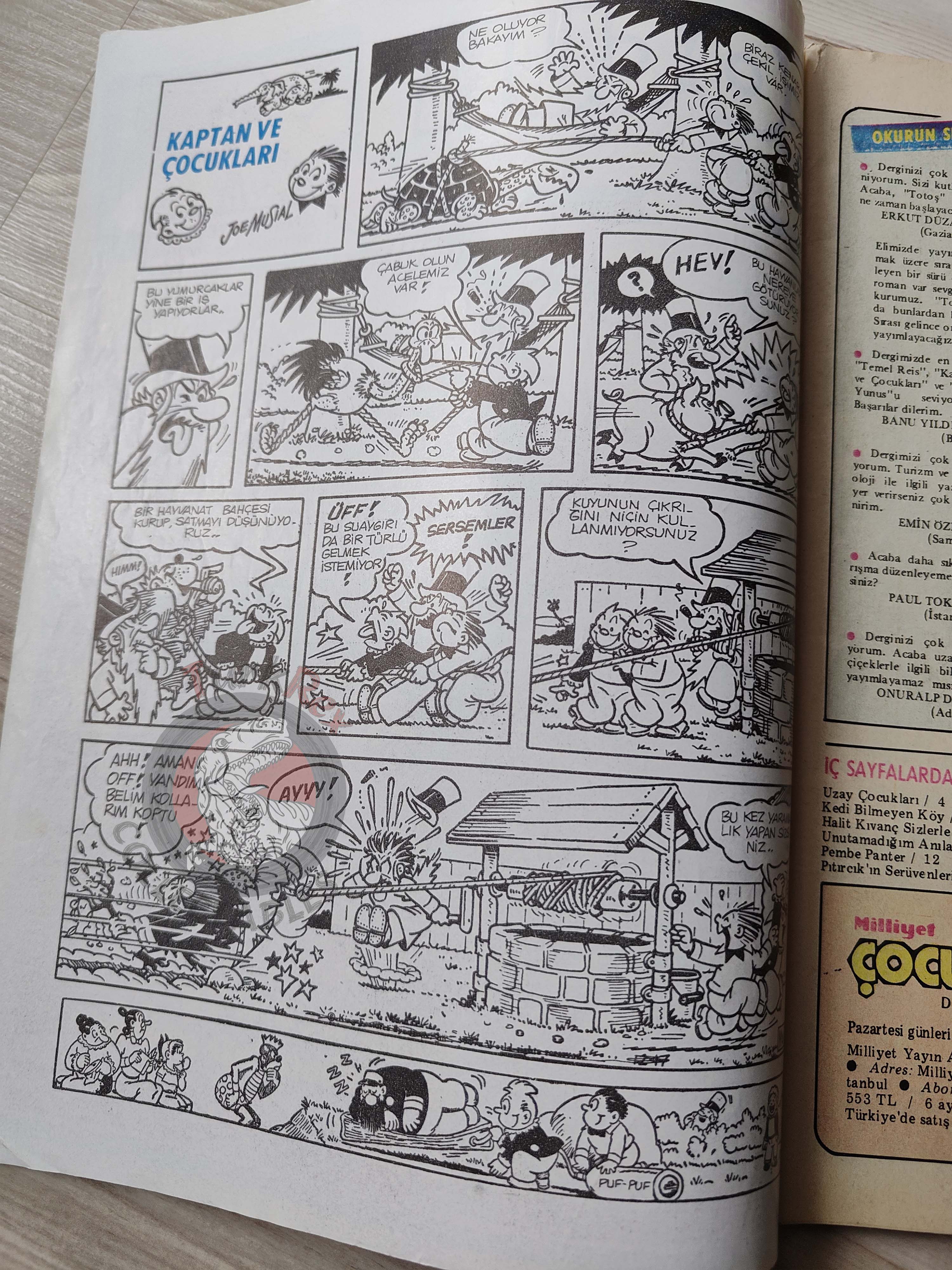 Milliyet Çocuk #24 1979 Turkish Comic Turkey Joyas Literarias Juveniles #78 Jules Verne