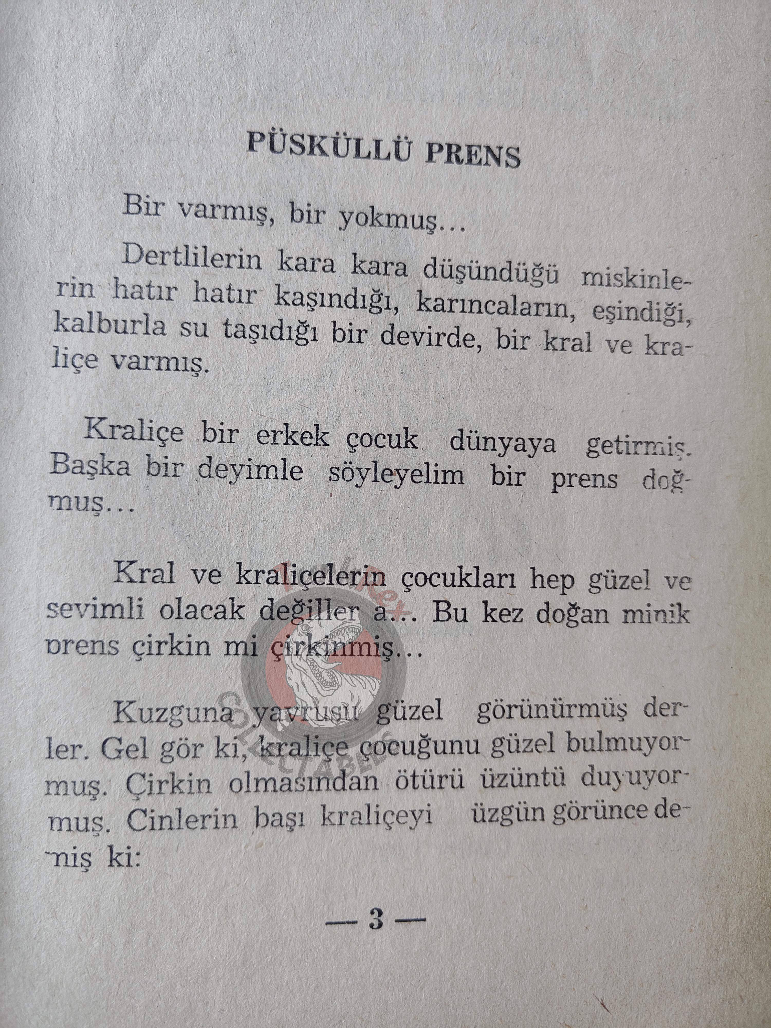 Grimm Brothers – The Frog Prince 1975 Turkish Book Turkey Illustrated