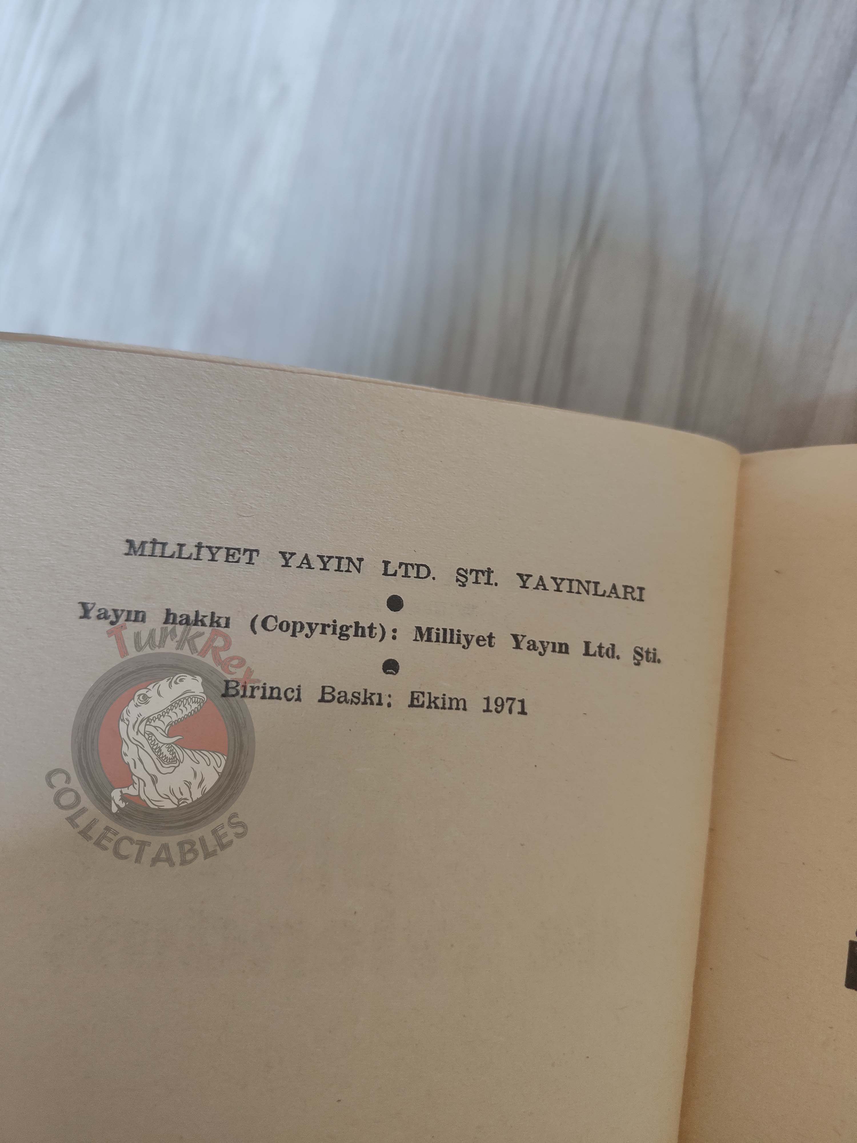 William Irish – I Married a Dead Man 1971 1st Turkish Book Turkey