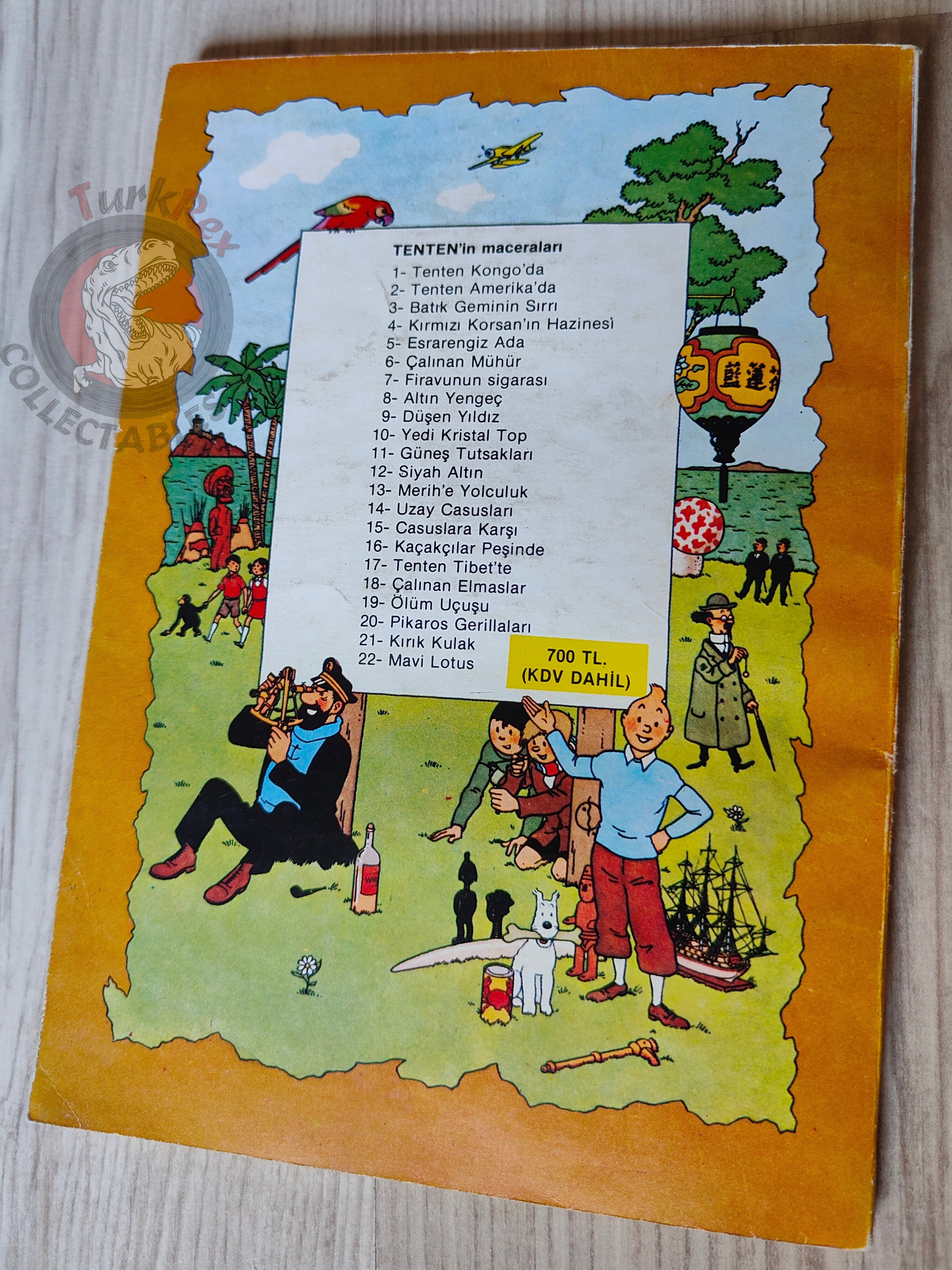 Tintin – Tintin and the Picaros mid 1980s Turkish Edition Comic Turkey 2