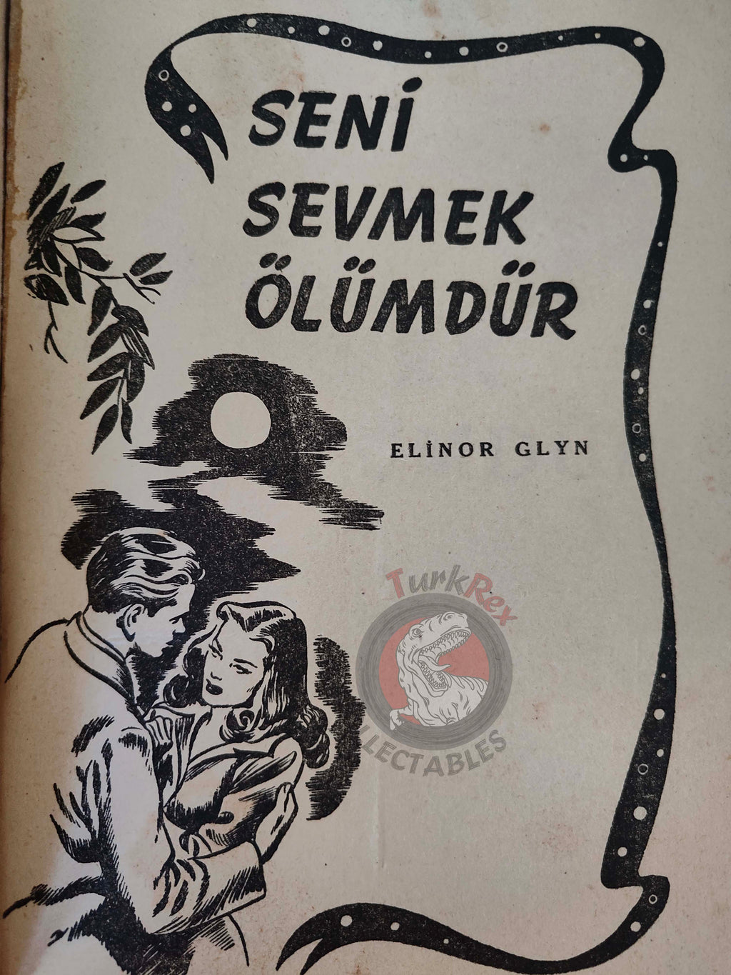 Elinor Glyn – Three Weeks 1946 1st Turkish Book Turkey