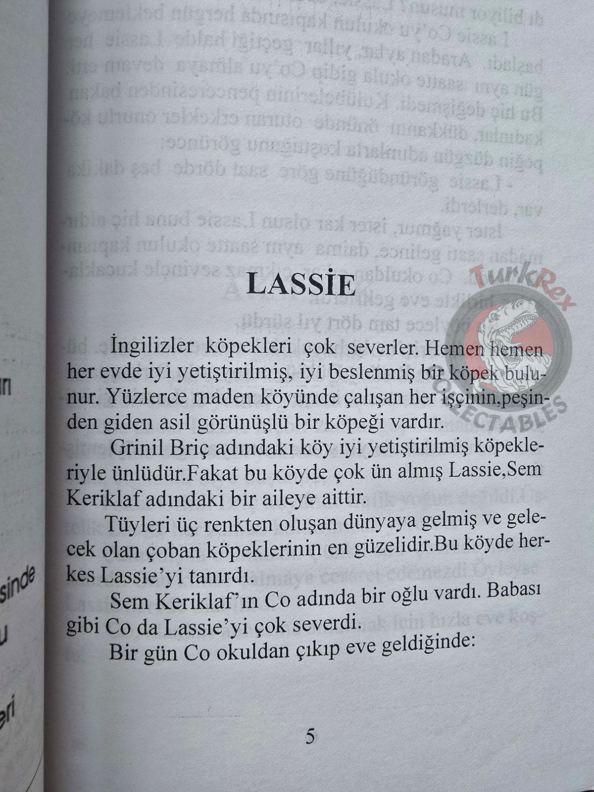 Eric Knight – Lassie 2000s Turkish Book Turkey