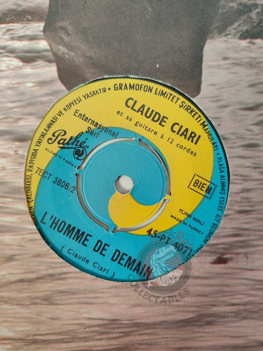 Claude Ciari – Manuel Benitez 7" Turkish Pressing Vinyl Turkey Edition