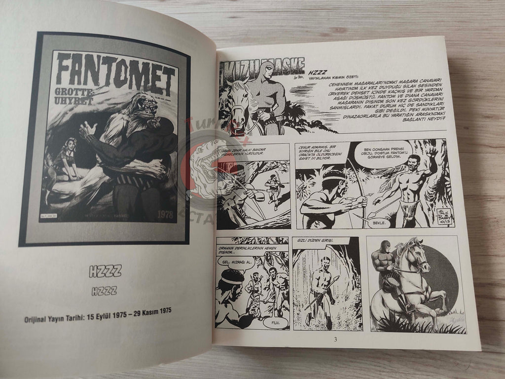 The Phantom #8 2014 Star of Bangalla Turkish Comic Turkey