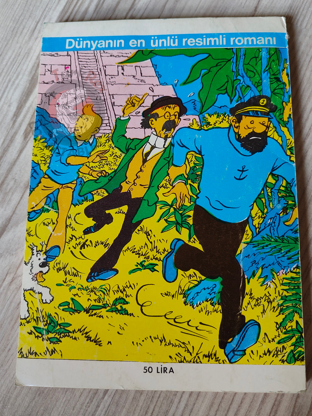 Tintin – Tintin and the Picaros early 1980s Turkish Edition Comic Turkey 1