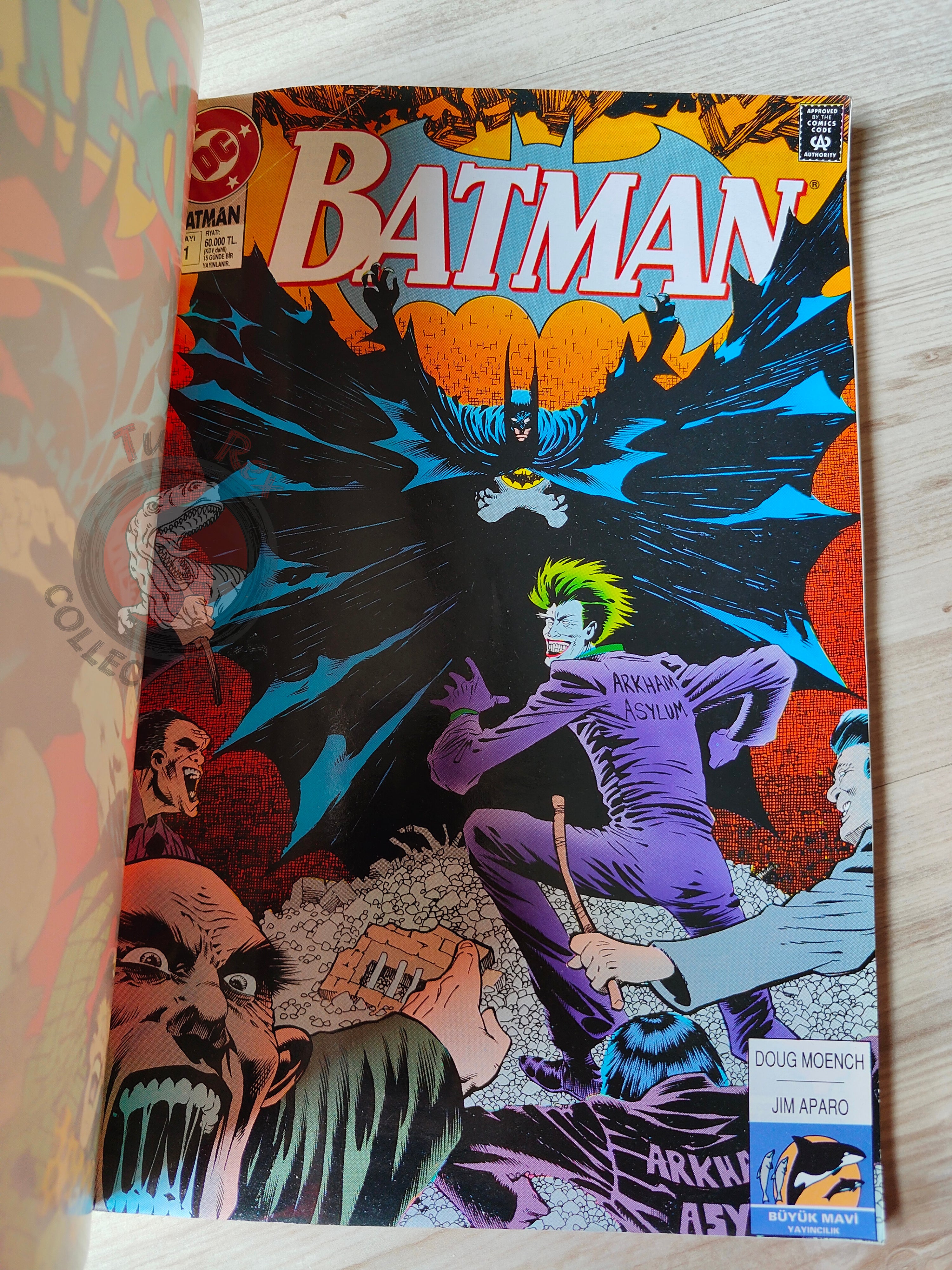 Batman: Knightfall Volume 1 1995 Turkish Comic Turkey  #491 #492 #493 #659