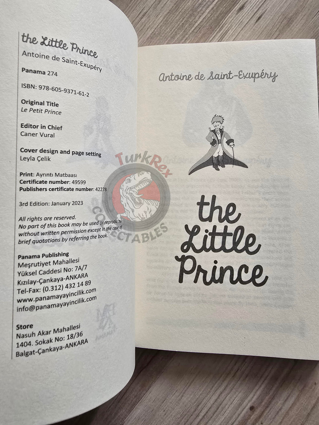 Antoine de Saint-Exupéry – Le Petit Prince 2023 English Book Turkey Illustrated Little