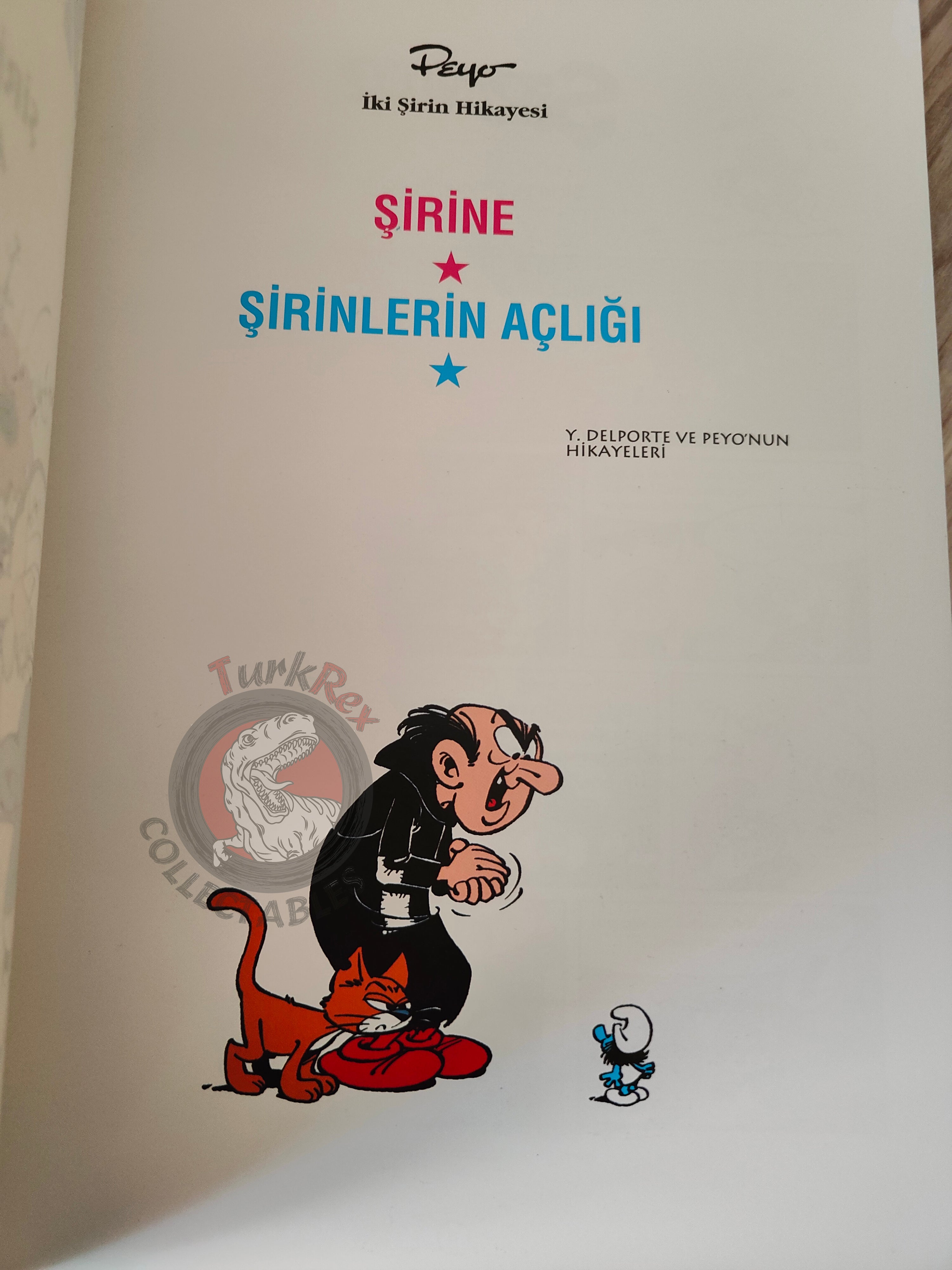 The Smurfs #3 The Smurfette 2011 Turkish Comic Turkey Schtroumpf