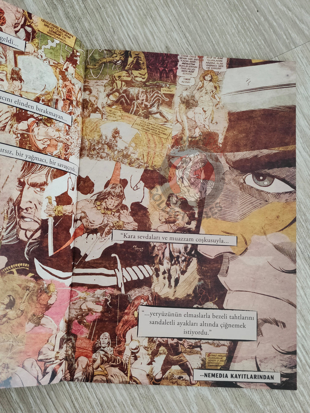 Conan The Barbarian #1 Turkish Comic Turkey