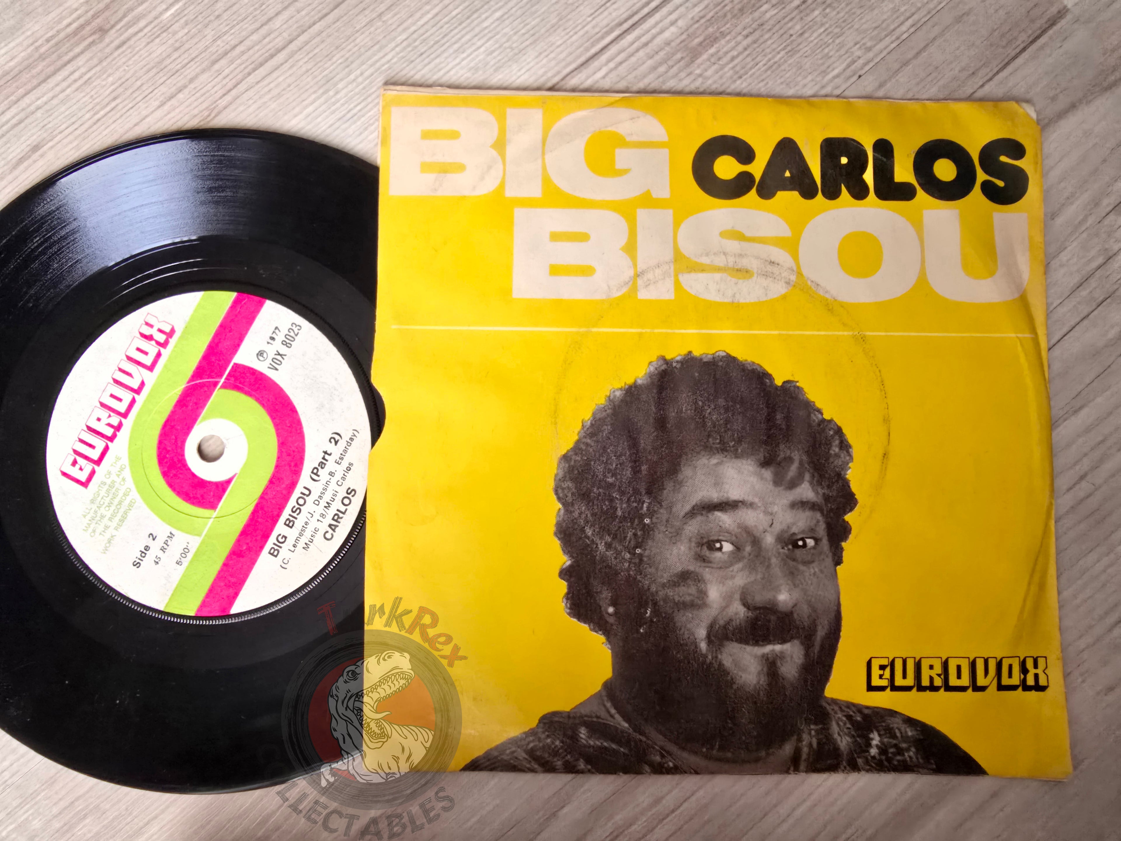 Carlos – Big Bisou 7" Turkish Pressing Vinyl Turkey Edition
