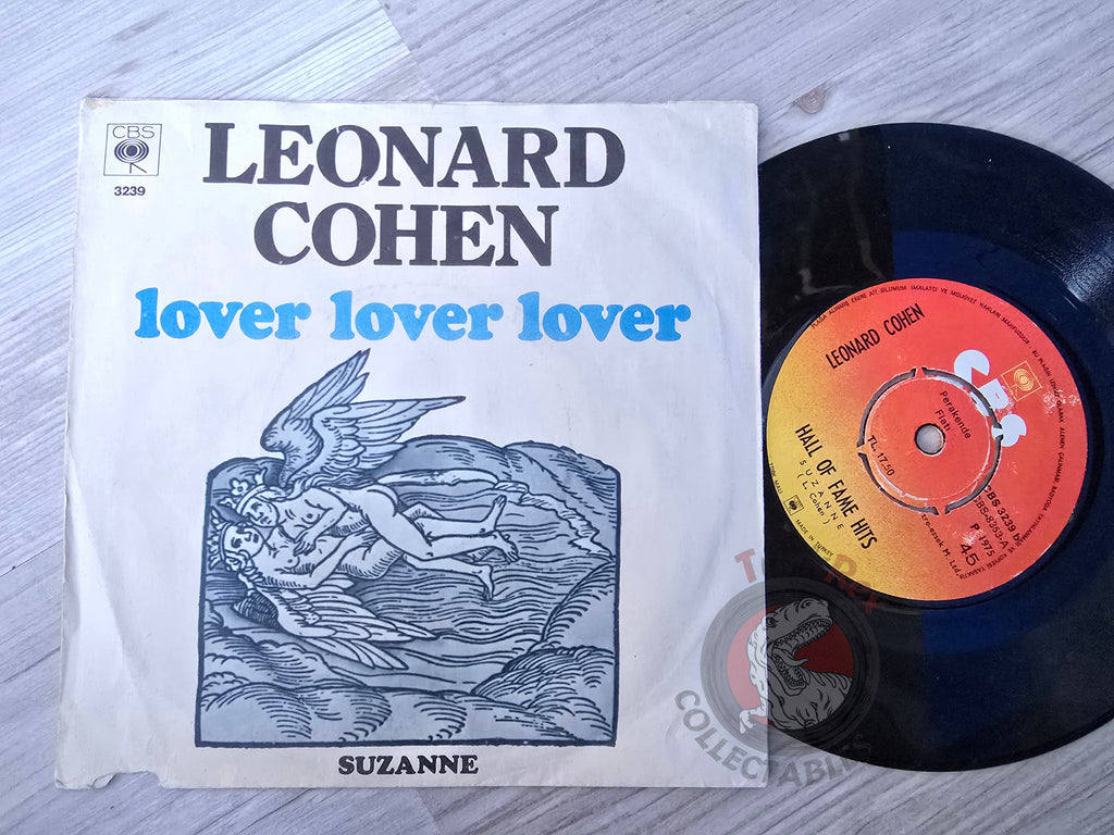 Leonard Cohen – Lover Lover Lover / Suzanne 7" Turkish Pressing Vinyl Turkey Edition