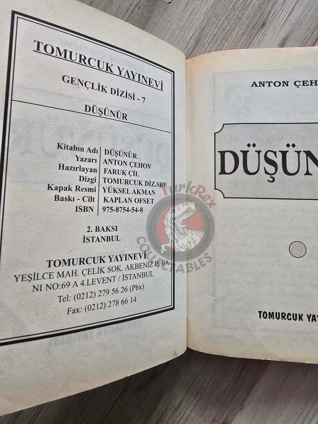 Anton Chekhov – Short Stories Turkish Book Turkey