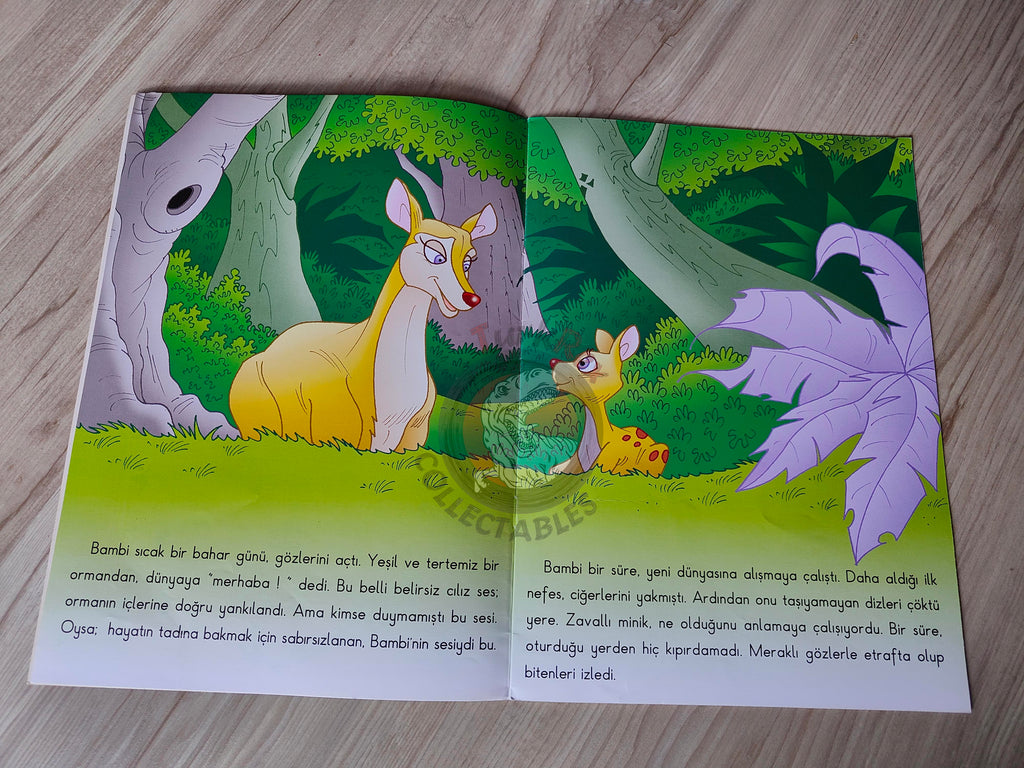 Felix Salten – Bambi 2007 Turkish Book Turkey Illustrated