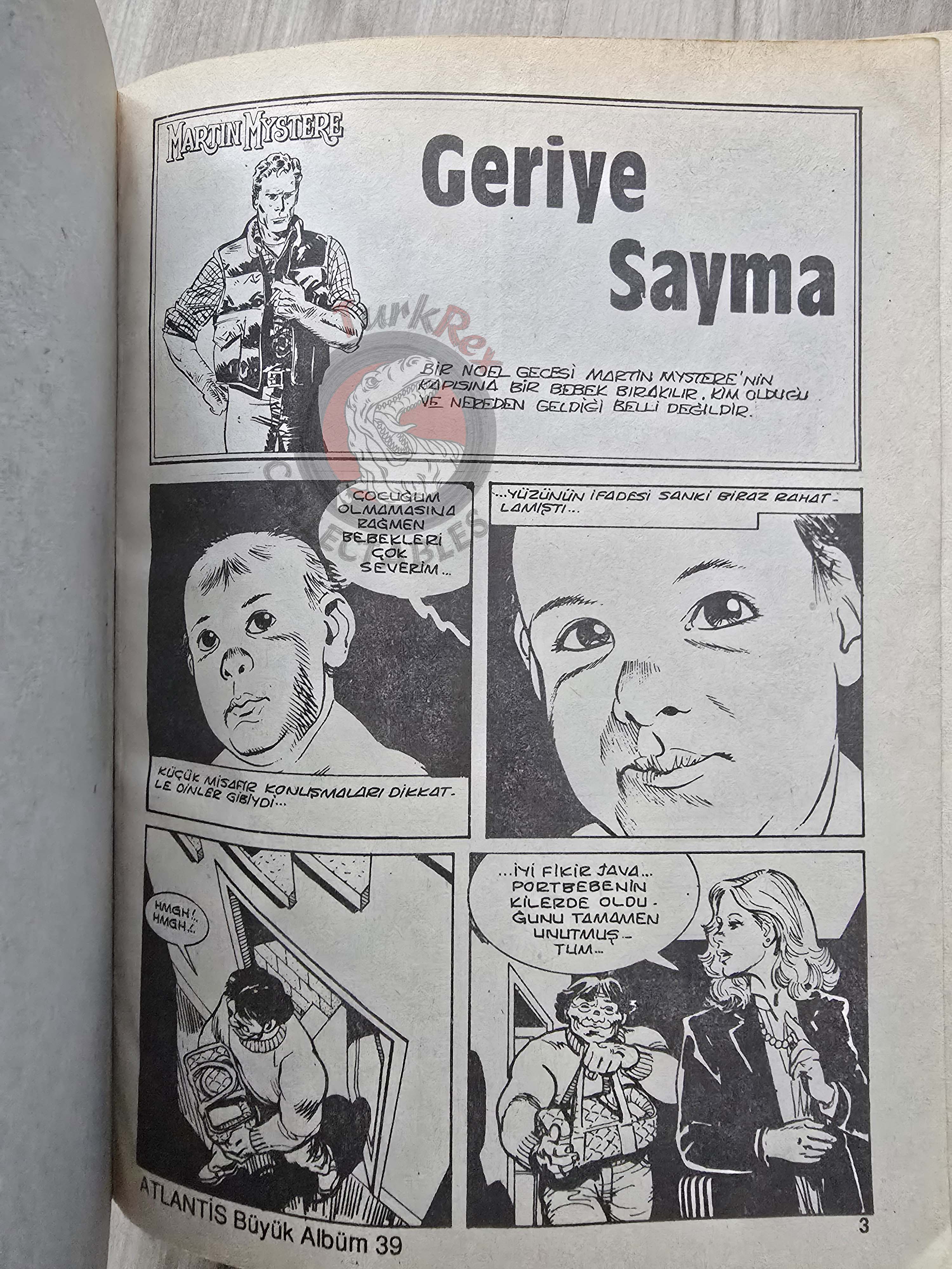 Martin Mystère #39 Orlando Il Paladino 80s Turkish Comic Turkey #93 #96
