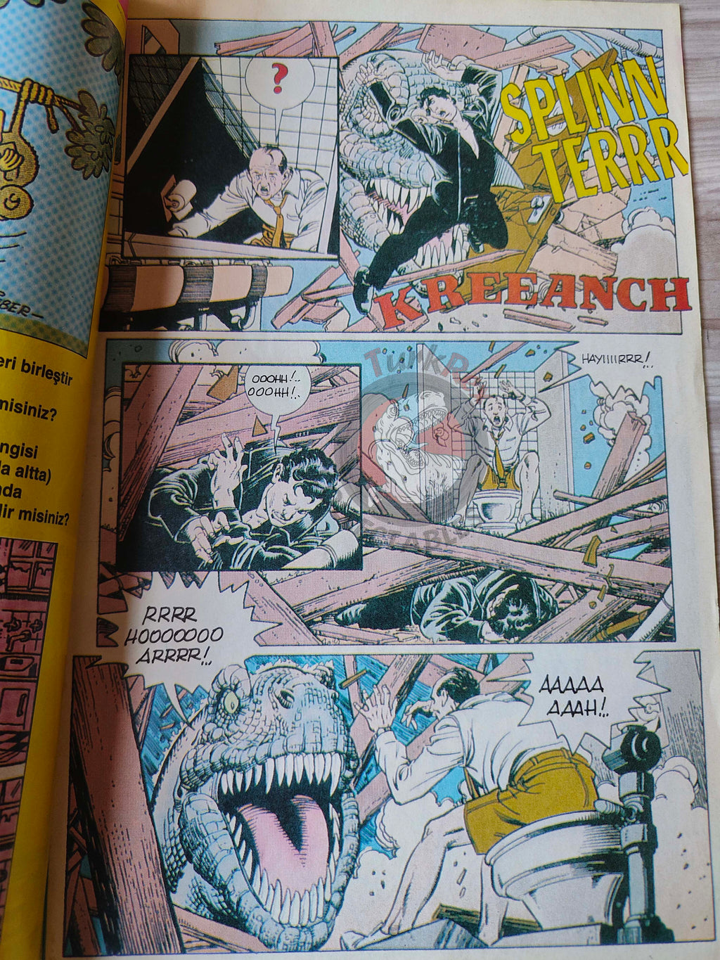 Jurassic Park #10 Turkish Edition Comic Turkey Topps Spielberg