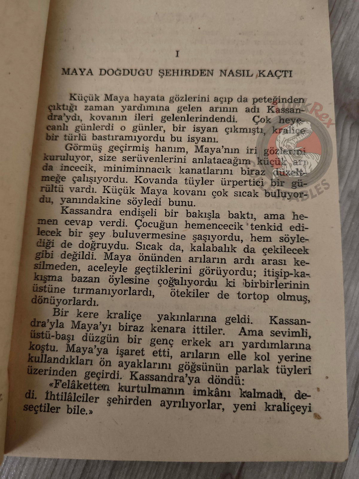 Waldemar Bonsels – Maya the Bee 1954 Turkish Book Turkey Illustrated