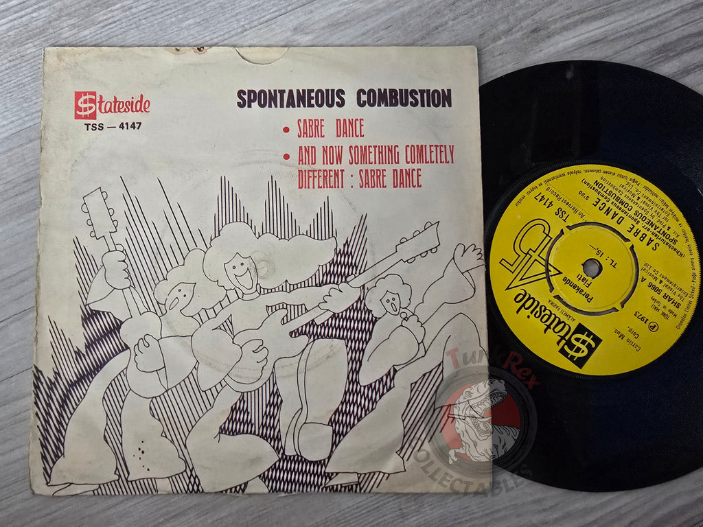 Spontaneous Combustion – Sabre Dance 7" Turkish Pressing Vinyl Turkey Edition