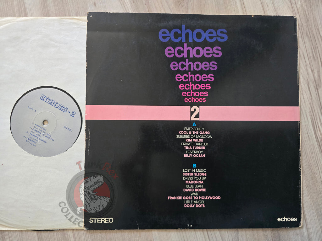 Various –  Echoes 2 Turkish Pressing Vinyl Turkey Edition David Bowie