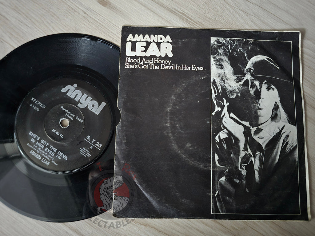 Amanda Lear – Blood & Honey 7" Turkish Pressing Vinyl Turkey Edition