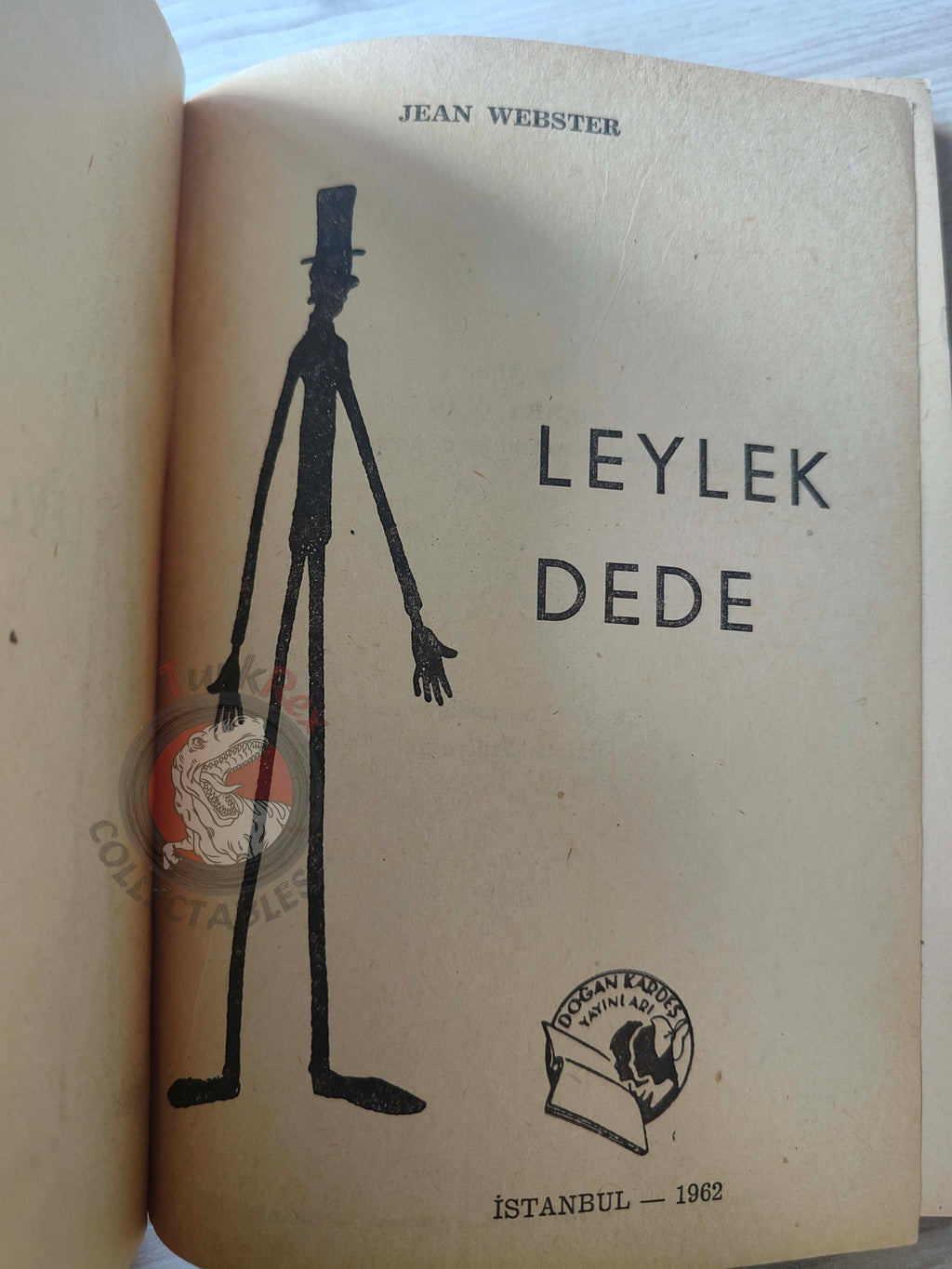 Jean Webster – Daddy-Long-Legs 1962 1st Turkish Book Turkey Illustrated