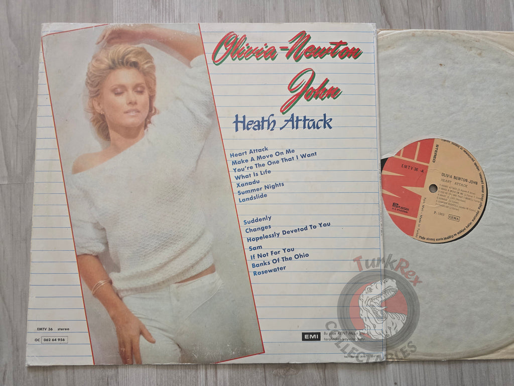 Olivia Newton-John – Heart Attack Turkish Pressing Vinyl Turkey Edition