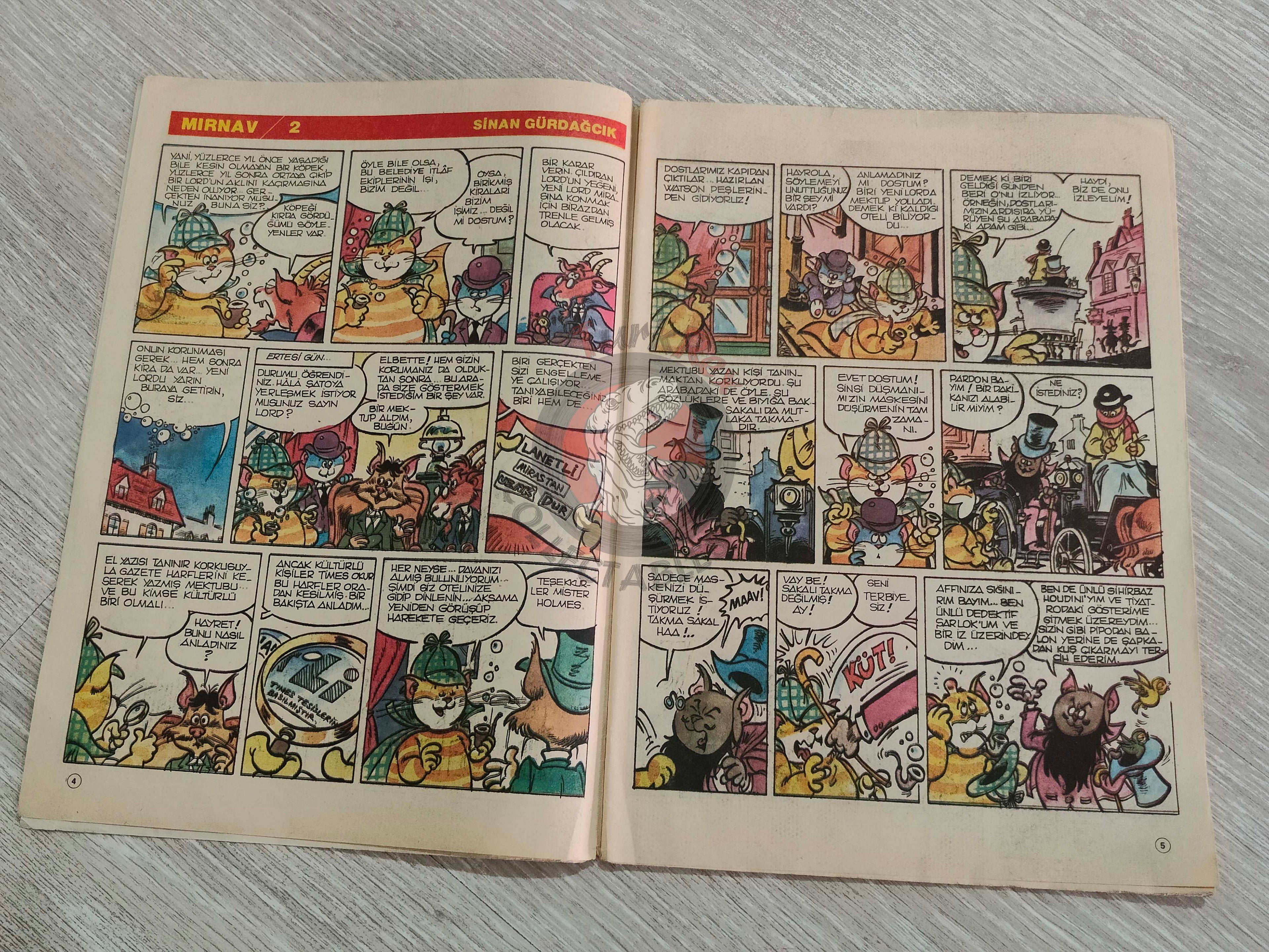 Milliyet Çocuk #2 1984 Turkish Comic Turkey Alice In Wonderland l'étalon noir Bob Morane Stefi