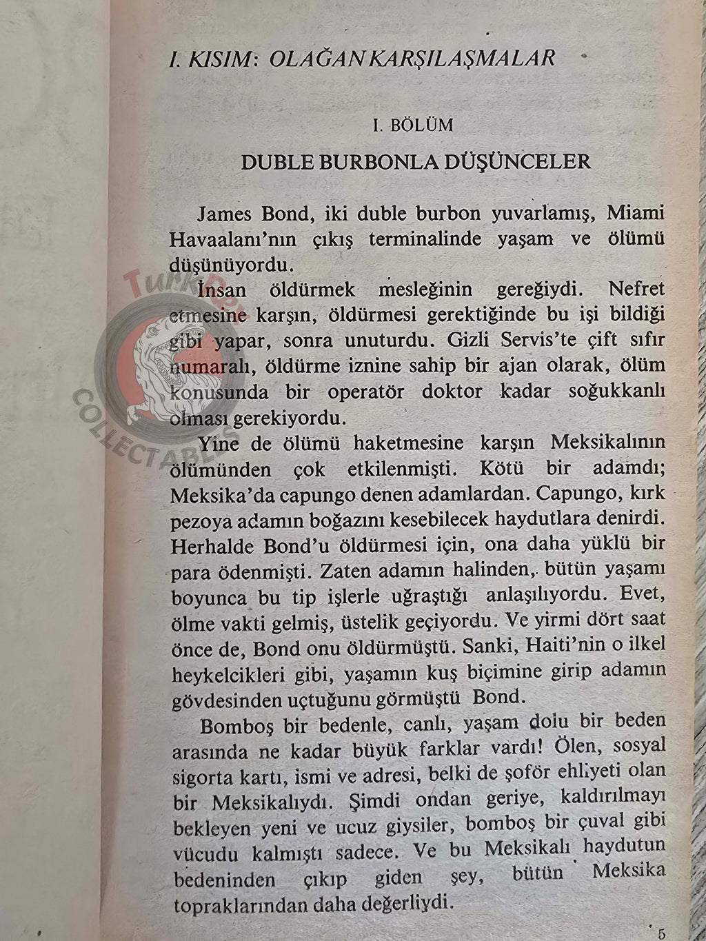 James Bond - Goldfinger 1990 Turkish Book Turkey Ian Fleming