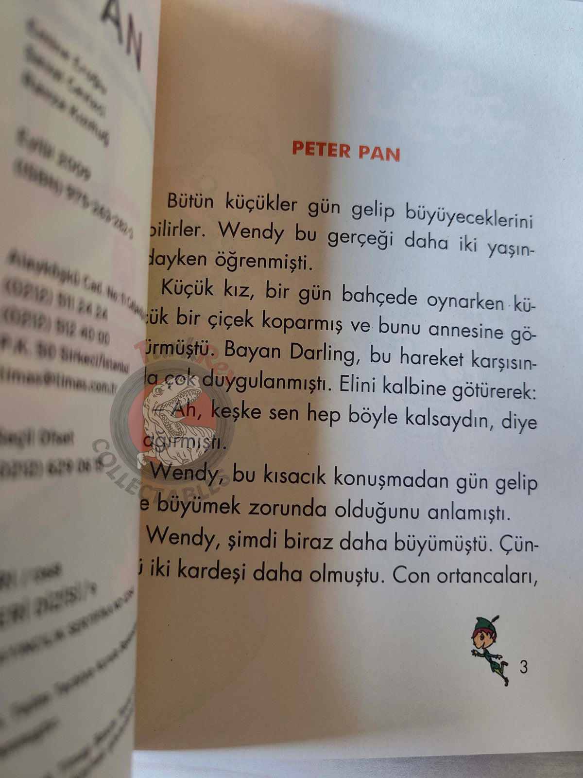 J. M. Barrie – Peter Pan 2009 Turkish Book Turkey Illustrated 5