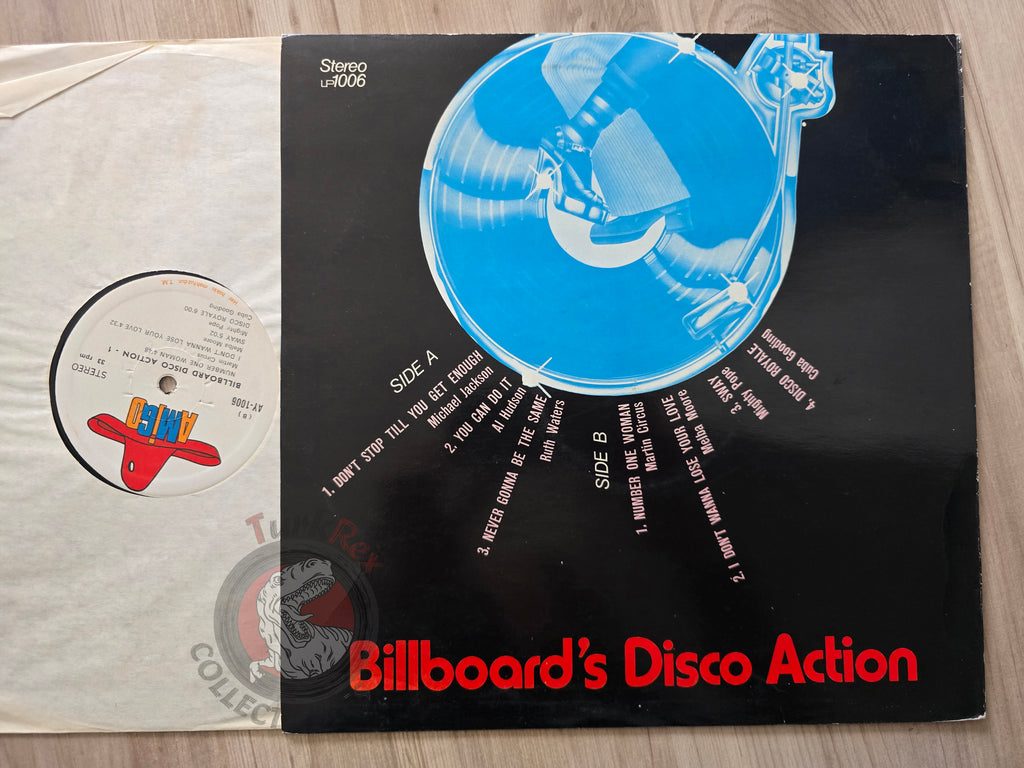 Various – Billboard Disco Action 1 Turkish Pressing Vinyl Turkey Edition Michael Jackson