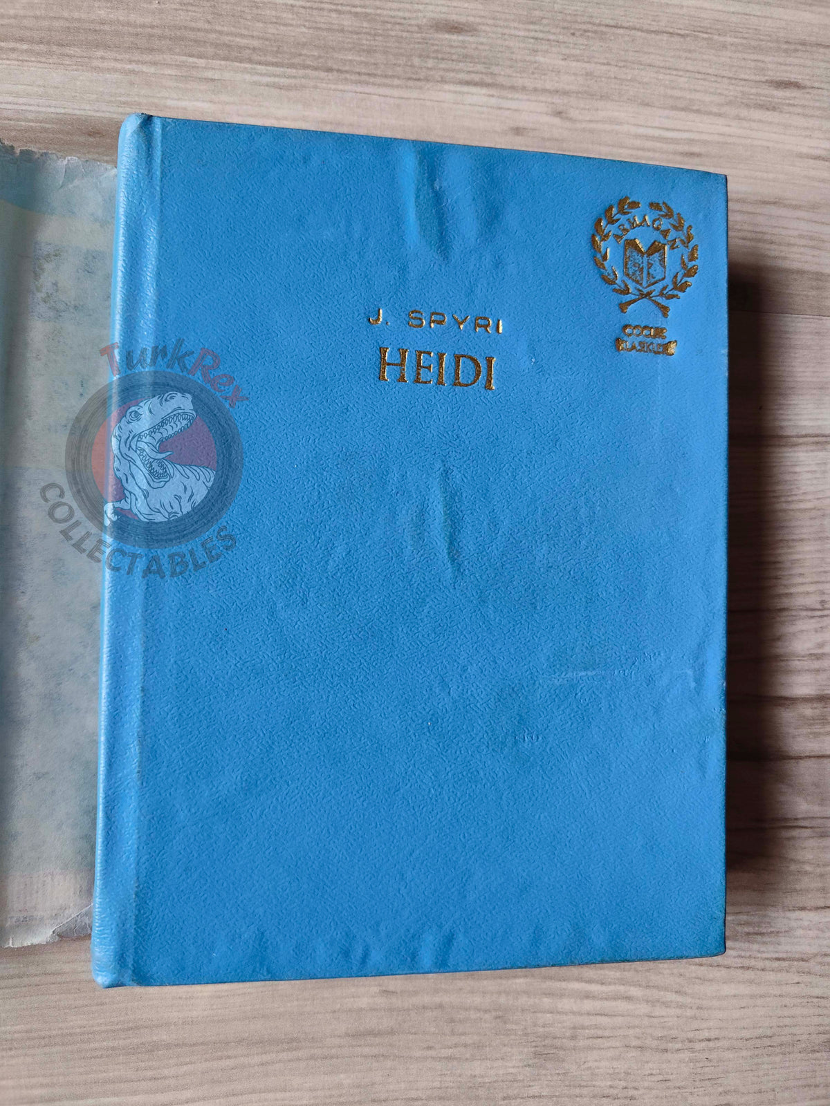 Johanna Spyri – Heidi 1974 HC/DJ Turkish Book Turkey Illustrated